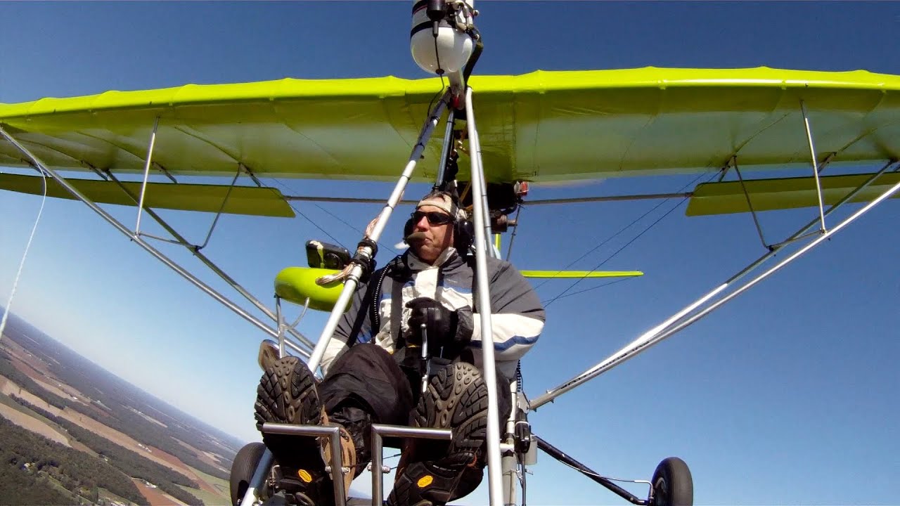 Nude hang gliding