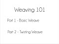 T-Shirt Weaving 101 - Learn the 2 different types of weaving