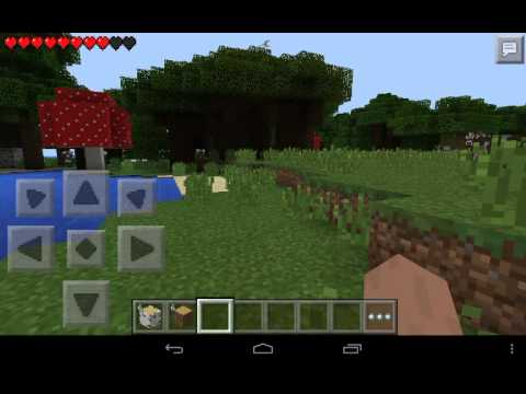 Minecraft pe обзоры модов #1 (Tree Chopper)