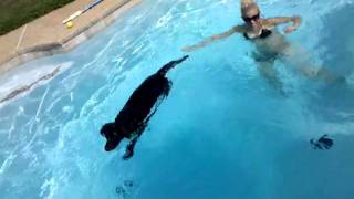 Maggie Belly Flopping