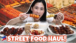 PINOY STREET FOOD HAUL FOODTRIP!!!
