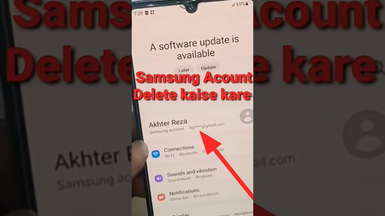 Samsung Account delete kaise kare / How to Remove Samsung Account delete kaise kare / How to Remove