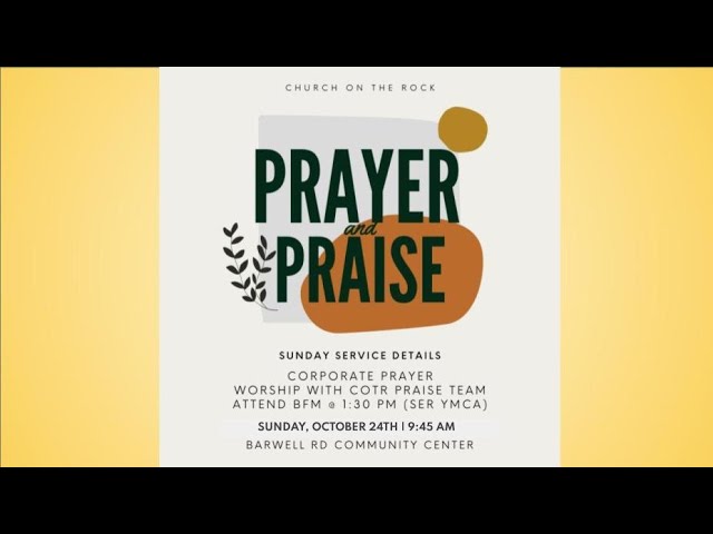 Guest Preaching & Special Services at Church on the Rock