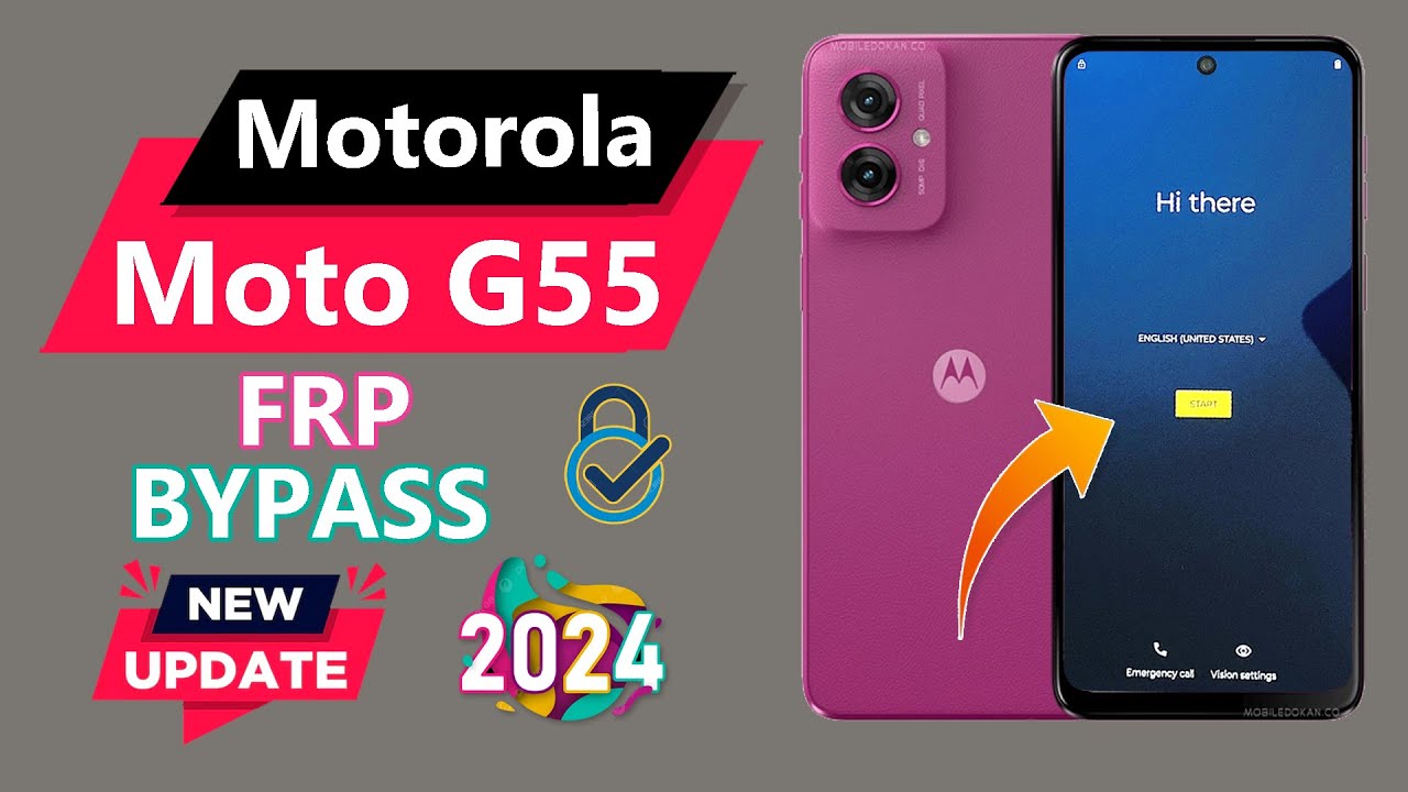 Motorola G55 Android 14 – How To Bypass Google Account Motorola G55 Android 14 – How To Bypass Google Account
