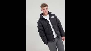 The North Face Shiny Nuptse 1996 Retro Puffer-Jacket Black Men Sustainable Jd Sports