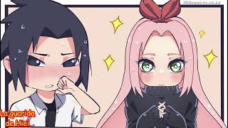 Sakura Usa La Ropa De Sasuke - Sasusaku