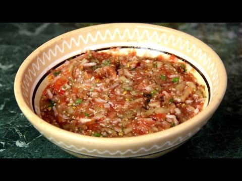 Холодная икра из баклажанов Холодная икра из баклажанов