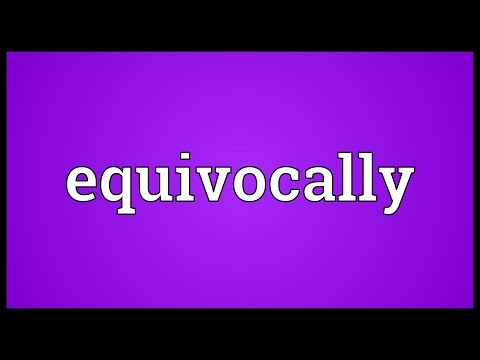 Header of equivocally