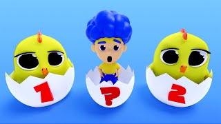 Chicky Cheep-Cheep With New Heroes | D Billions Kids Songs