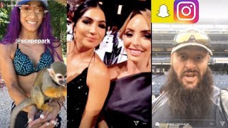 WWE Snapchat/Instagram ft. Sasha Banks, Riott Squad, IIConics, Braun Strowman, Sonya Deville n MORE