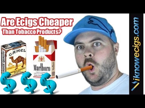 electronic cigarette cheaper than cigarettes