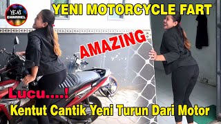 Turun Dari Motor Yeni Langsung Kentut Cantik Sumpah Lucu