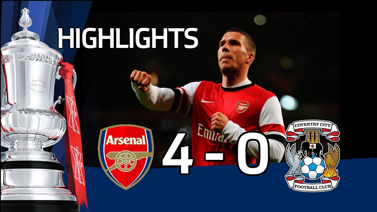 Arsenal vs Coventry City 4-0, FA Cup Fourth Round Proper 2013-14 highlights - YouTube