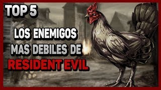 Top 5: Enemigos mas debiles de Resident Evil