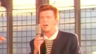 Rick Astely With Absolutely No Context At All..