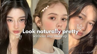 How To Look Neat, Clean & Naturally Beautiful Without Makeup 25 Glow-Up Tips For School Girls