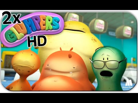 Glumpers viajando, serie dibujos divertidos, 2 episodios Glumpers viajando, serie dibujos divertidos, 2 episodios
