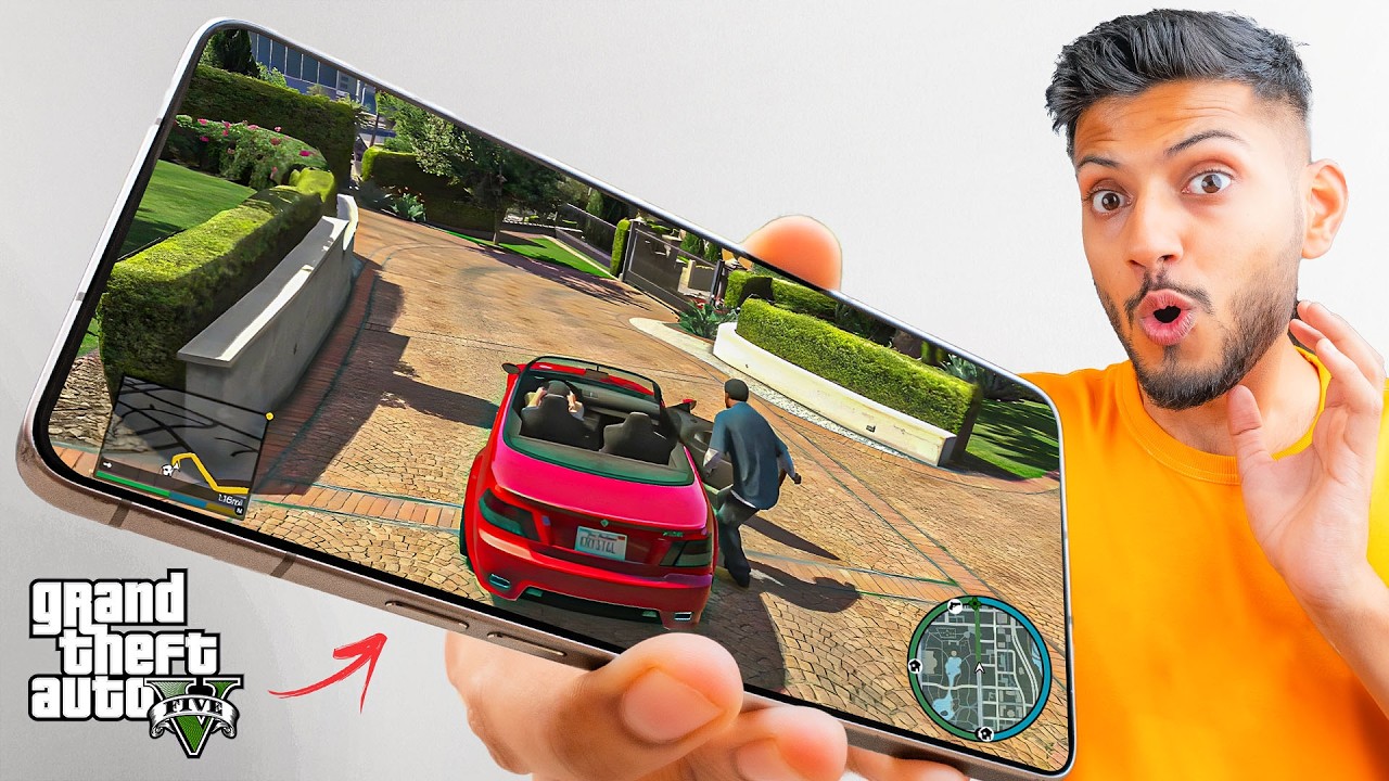 How to Play GTA 5 on Android Smartphone ! *50 FPS* How to Play GTA 5 on Android Smartphone ! *50 FPS*
