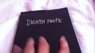 Death Note Notebook Unboxing