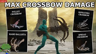 This Is What Max Crossbow Damage Looks Like In Elden Ring