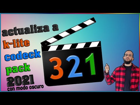 DESCARGAR K LITE CODEC PACK MEDIA PLAYER CLASSIC ultima version 2021