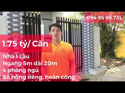 Kẹt tiền bán gấp nhà 1 Lầu Ngay Chợ Cầu Tràm Cần Đước Long An. Chợ Bình Chánh vào 5 phút. Đừng ô tô