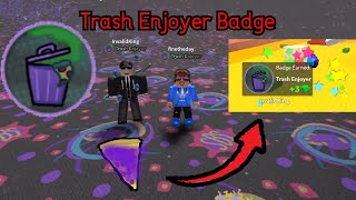 How To Get Trash Enjoyer Badge In Super Bomb Survival