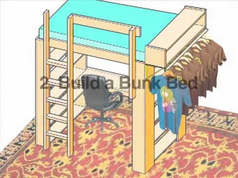 Plans For Wooden Loft Bed