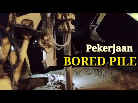 METODE PEKERJAAN BORED PILE TAHAP AWAL METODE PEKERJAAN BORED PILE TAHAP AWAL