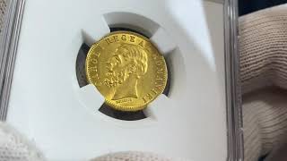 Lot 2186 Romania 20 Lei 1883 B Ngc Ms62