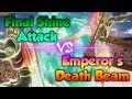 Emperor's Death Beam vs Final Shine Attack! Skill Test! - Dragon Ball Xenoverse 2