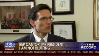Republican Whip Eric Cantor Goes