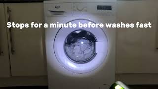 Bush Wmdf612W Washing Machine Cotton 90C Extra Rinse Anti Allergic Full Cycle