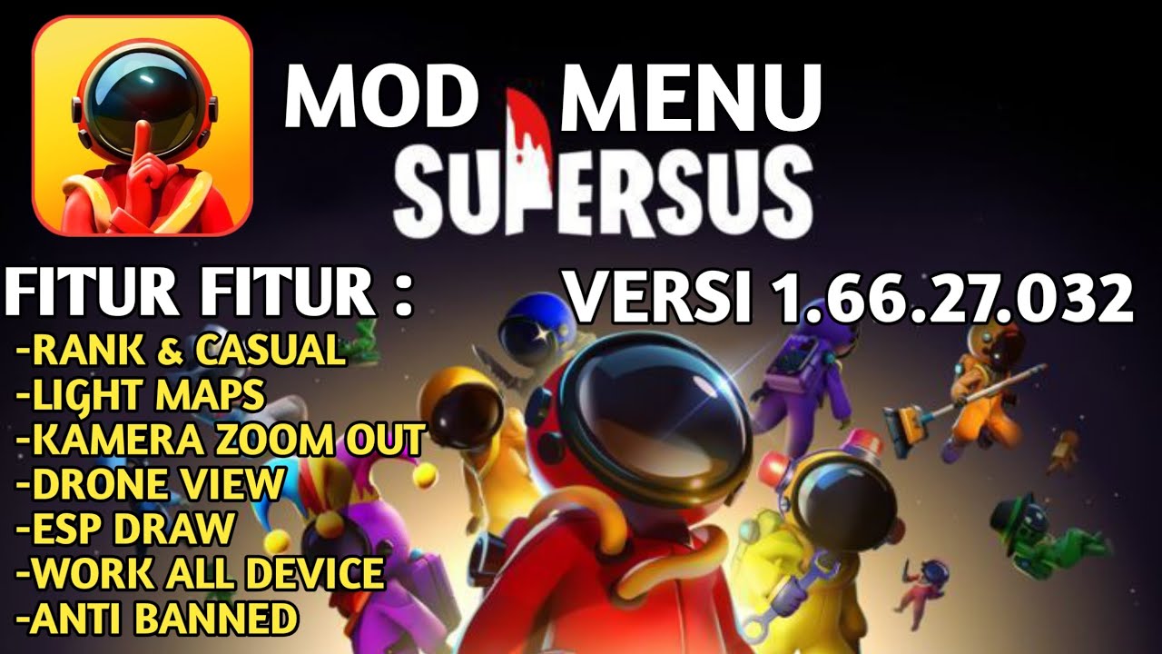 NEW UPDATE!!! SUPER SUS MOD MENU APK V1.66.27.032 NEW UPDATE!!! SUPER SUS MOD MENU APK V1.66.27.032