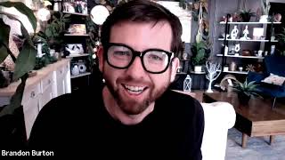 A full medium reading via zoom with Brandon Burton