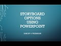 Storyboarding using Powerpoint, a Training Workshop by Corporate Trainer Sandip V Pednekar