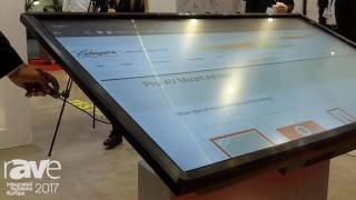 Ise 2017 Vogels Products Presents Motorized Touch Table