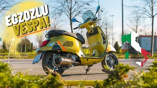 Sür Ve Çek Vespa Gts Supersport 300 250.000 Tllik Scooter İlk Kez Vespa Sürmek