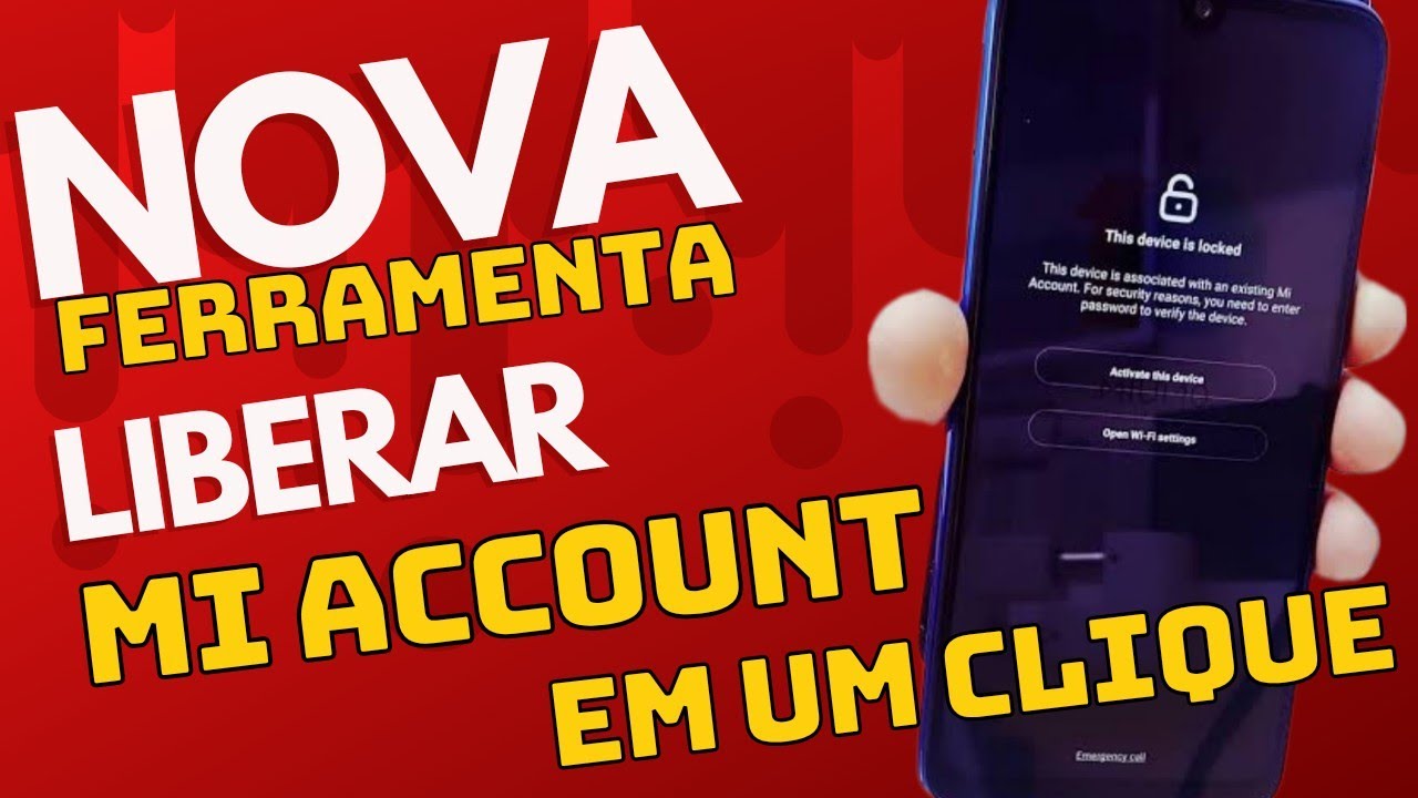 Nova ferramenta Remove MI Account em um CLIQUE faz FRP e Nova ferramenta Remove MI Account em um CLIQUE faz FRP e