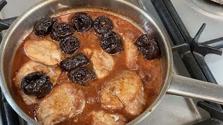 Weihnachtsessen: Schweinefilet mit Backpflaumen und Zimt-Sauce - Untertitel