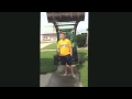 Ice bucket challenge from a tractor gone wrong