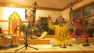Raag Bhairavi Dhrupad, Chintan Upadhyay with Shawn Mativetsky - Sivananda Centre, Valmorin, Canada