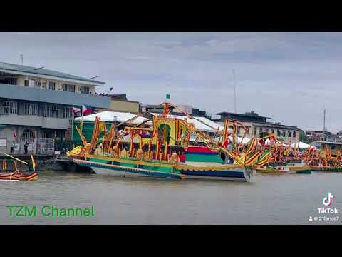 GUINAKIT FLUVIAL PARADE,December 19, 2023. the Shariff Kabunsuan Festival Guinakit Fluvial Parade