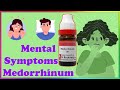 Medorrhinum Homeopathy Medicine | Mental Symptoms Of Medorrhinum | Constitutional Remedy