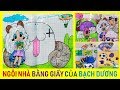 Tự làm ngôi nhà búp bê giấy cho cung Bạch Dương, anh trai và bà ngoại xuất hiện | Bao Minh Channel