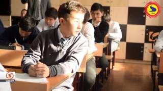 Kırgız öğrencilerden \
