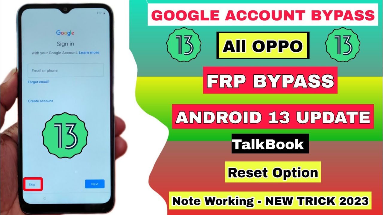 All Oppo FRP Bypass Android 13 Update (Without Pc) NO All Oppo FRP Bypass Android 13 Update (Without Pc) NO