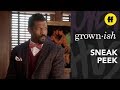 grown-ish Season 2, Episode 3 | Sneak Peek: Aaron Is Disciplined By The Dean | Freeform