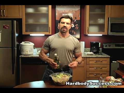Muscle Building Food with flavor: Chicken/Rice Salad