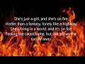 Girl on Fire lyrics